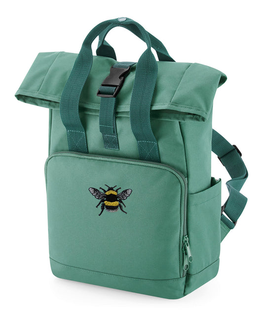 Bumblebee Embroidered Mini Backpack