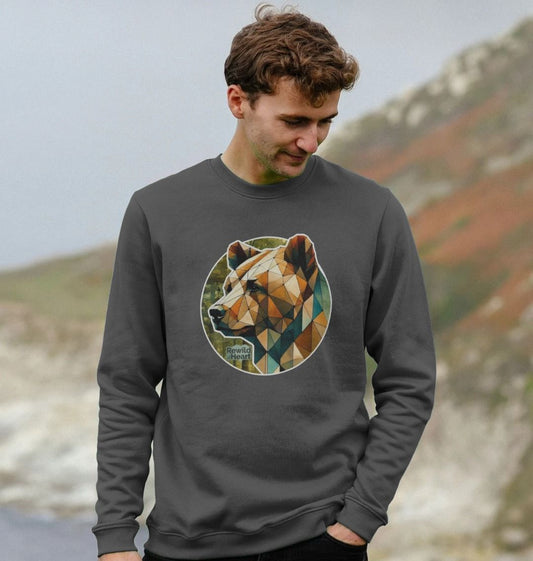 Brown Bear Forest Men's Sweater