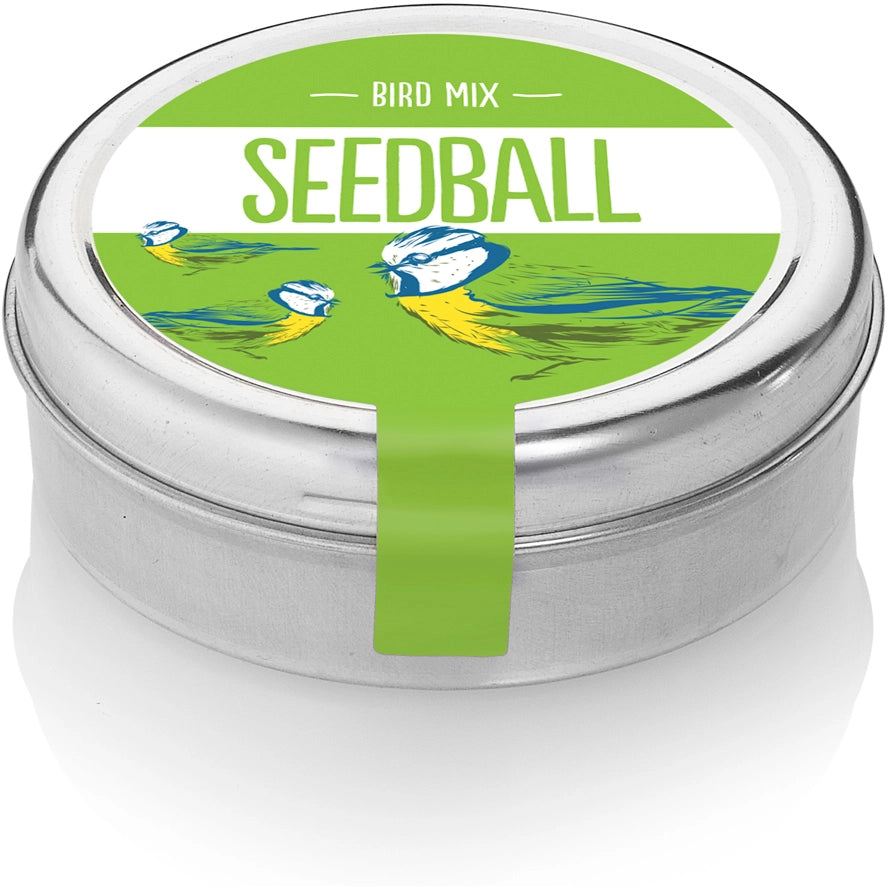 Seedball Tin: Bird Mix, Wildflowers for your Garden Birds