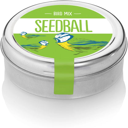 Seedball Tin: Bird Mix, Wildflowers for your Garden Birds