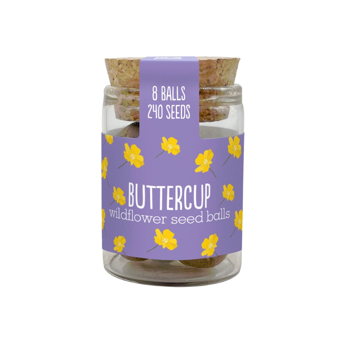 Mini Wildflower Seed Ball Jars: 6 Varieties