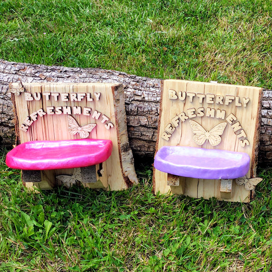 Handmade Butterfly Refreshments Station