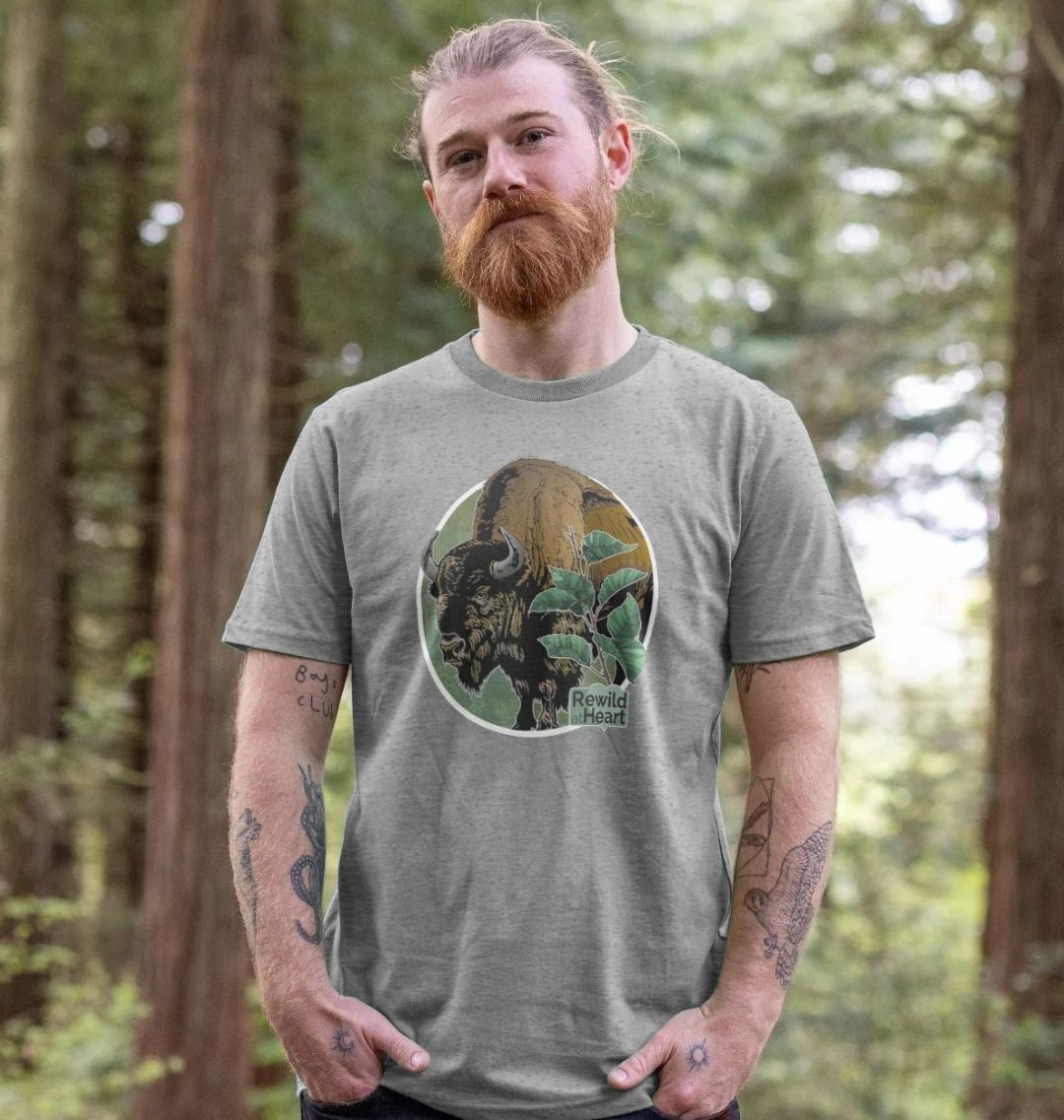 Bison Woodland Men's T-Shirt