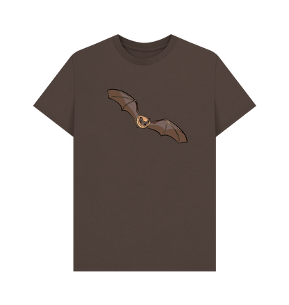 Chocolate Printed T-shirt Front
