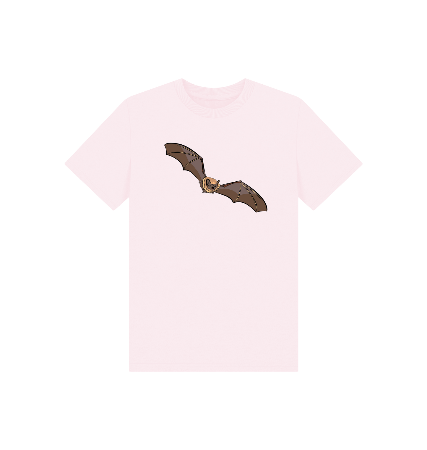 Pink Printed Kids T-Shirt Front