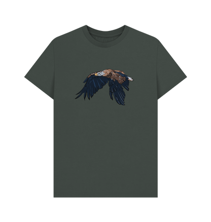 Dark Grey Printed T-shirt Front