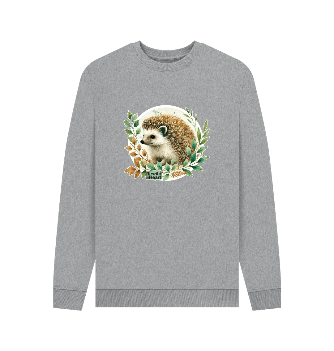 Light Heather Hedgehog Harmony Men's Sweater