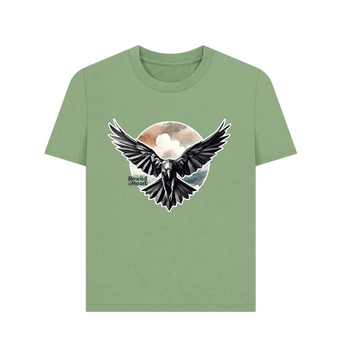 Sage Raven Flight Women's Classic T-Shirt