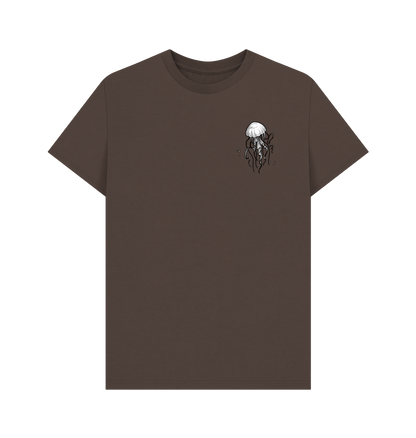 Chocolate Printed T-shirt Front