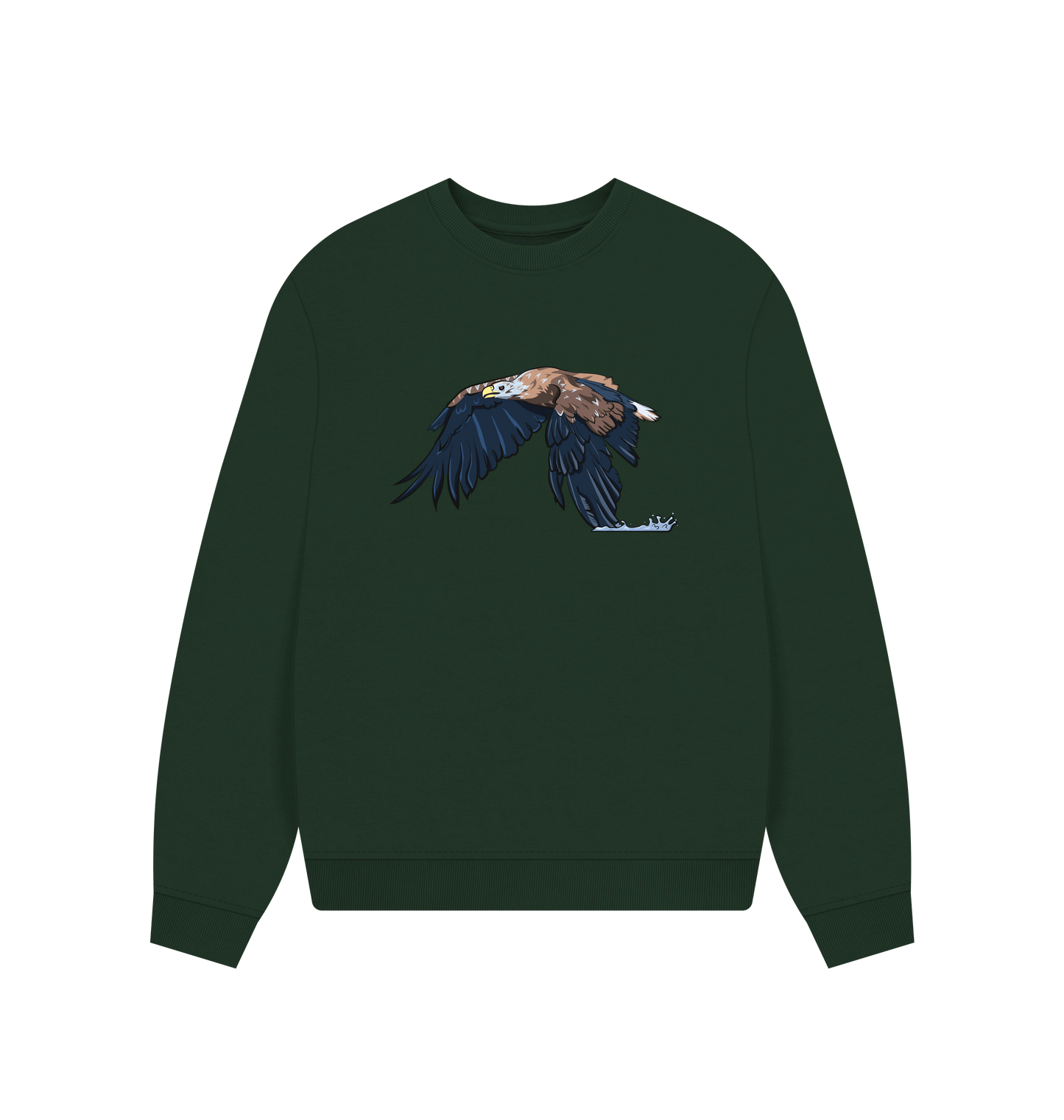 Evergreen Printed Sweater Front
