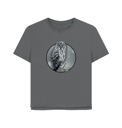 Slate Grey Printed T-shirt