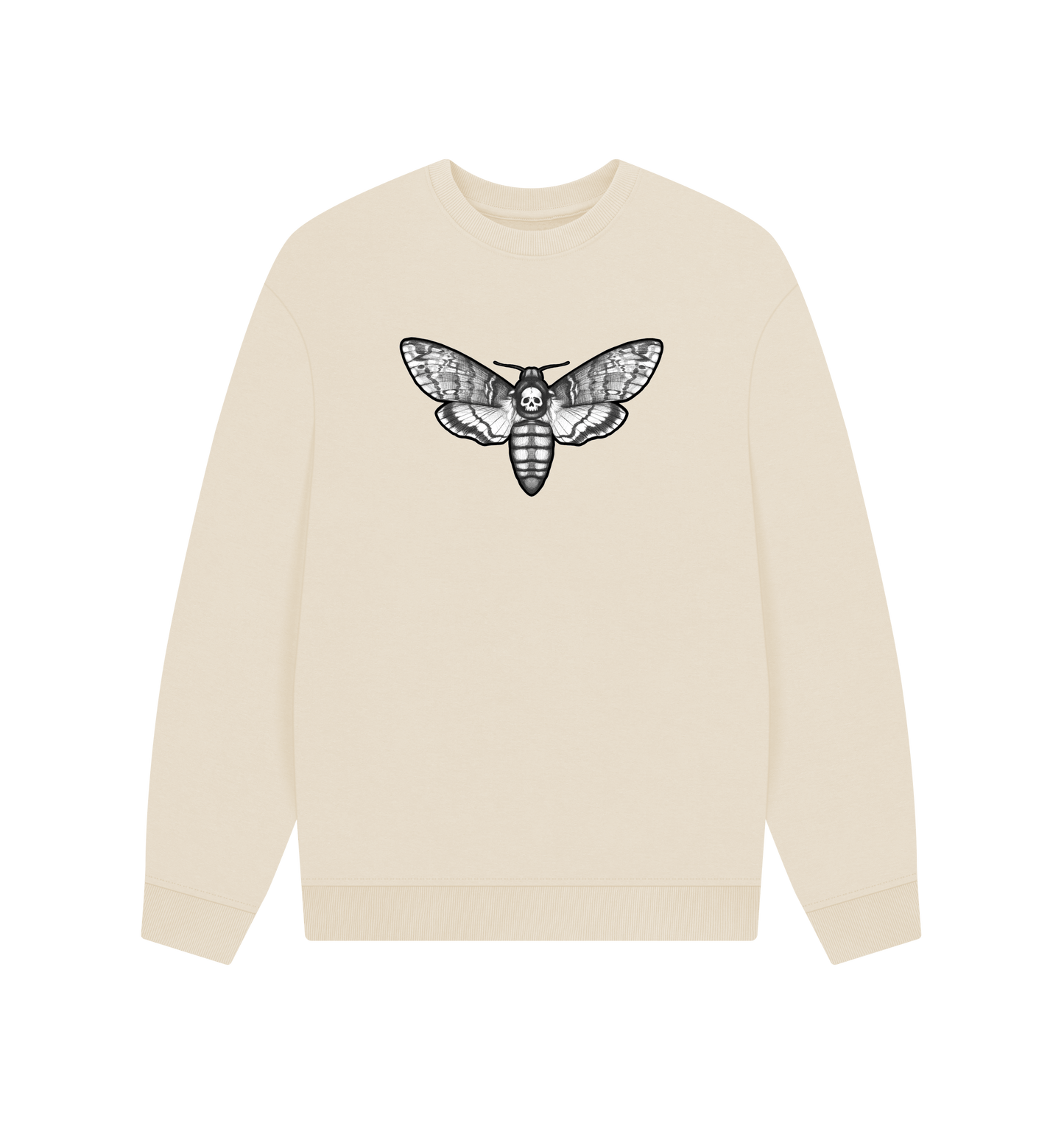 Oat Printed Sweater Front