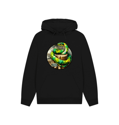 Black Grass Snake Marsh Hoodie