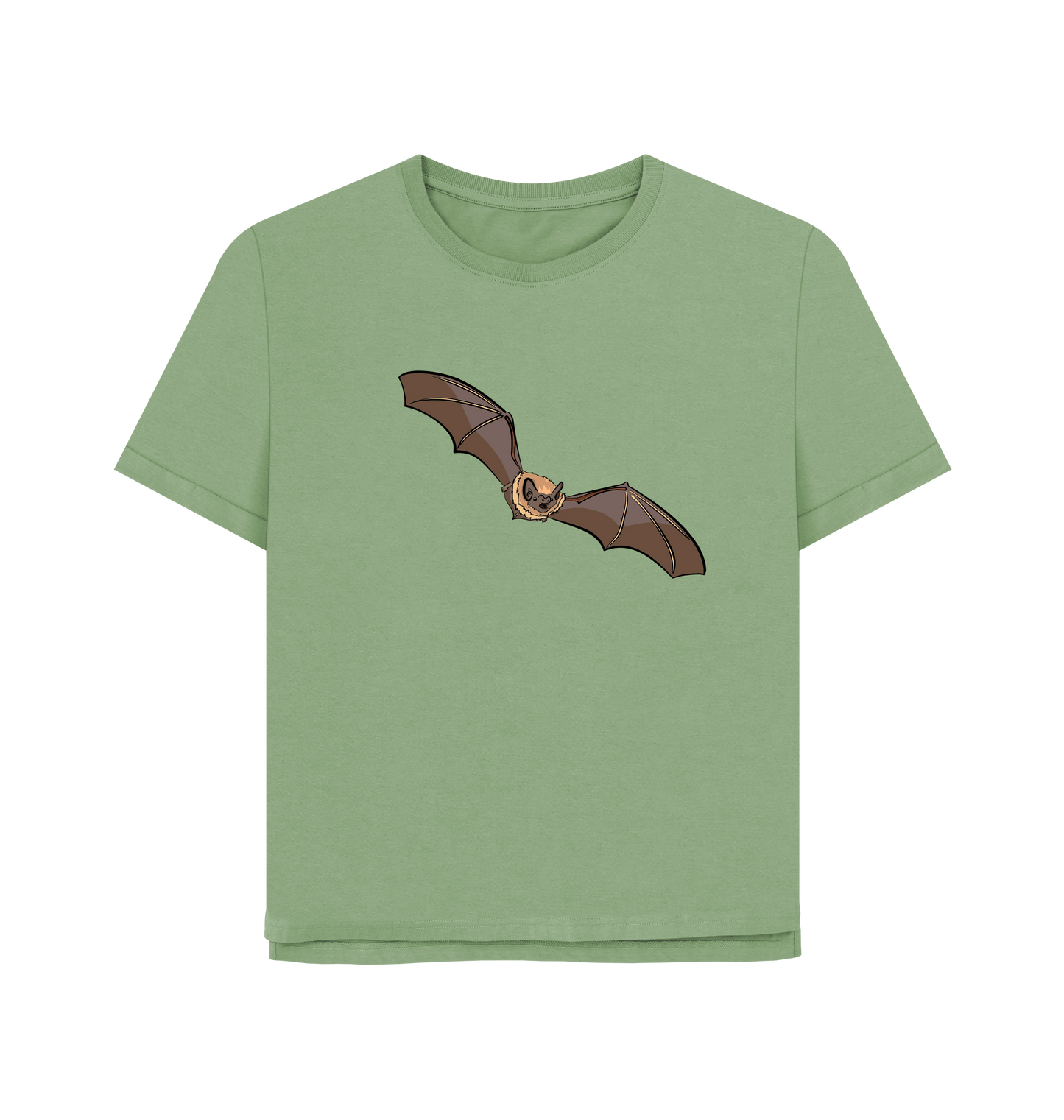 Sage Printed T-shirt Front