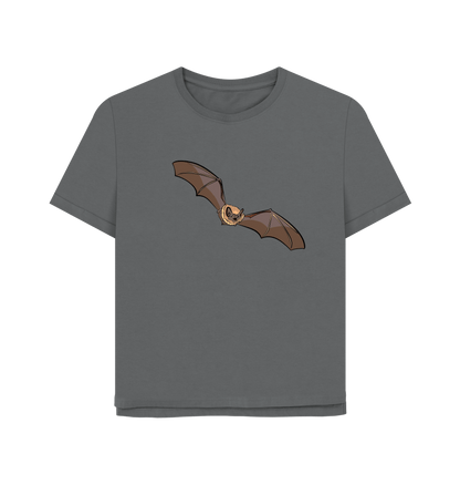 Slate Grey Printed T-shirt Front