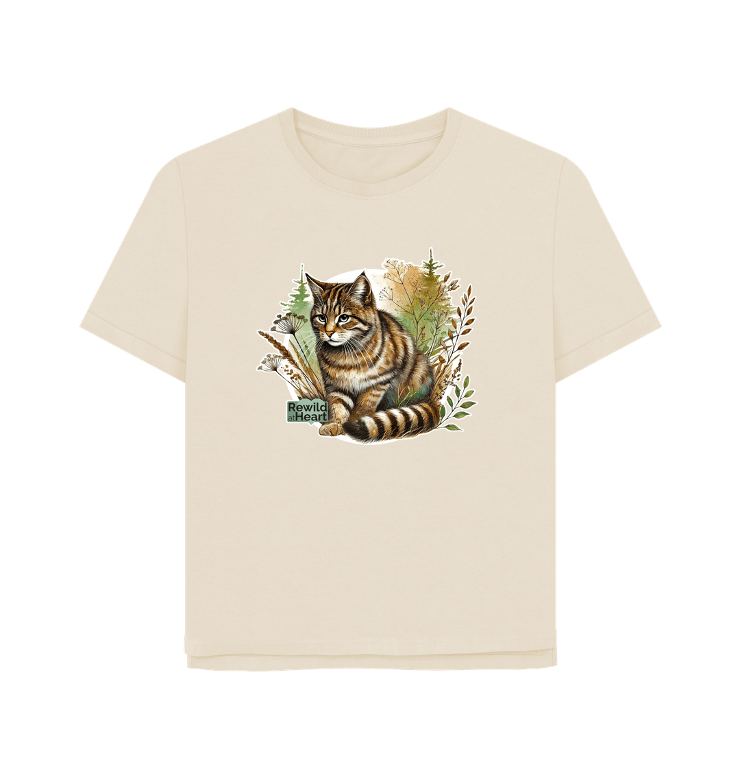 Oat Wildcat Wilderness Women's Relaxed-Fit T-Shirt