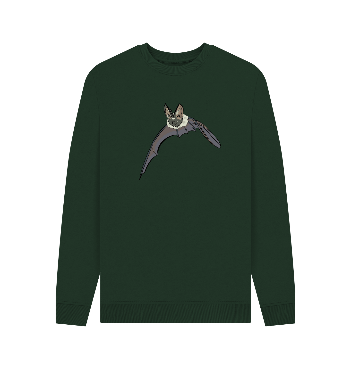 Evergreen Printed Sweater Front