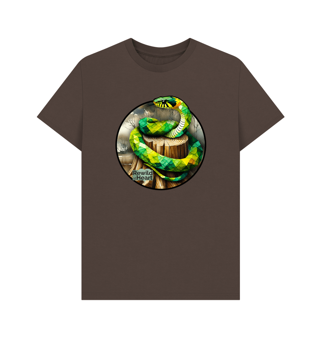 Chocolate Grass Snake Marsh Men's T-Shirt