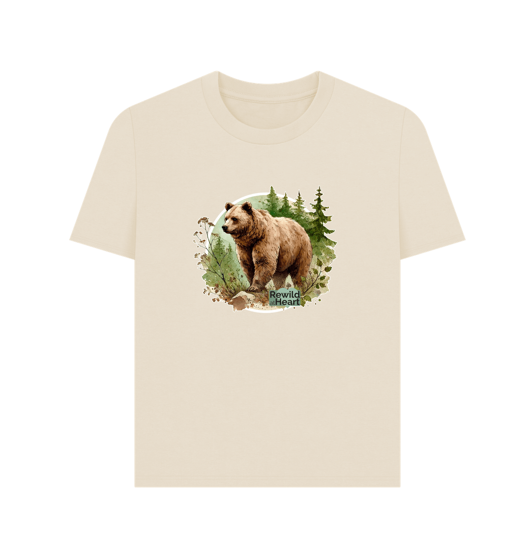 Oat Brown Bear Wilderness Women's Classic T-Shirt