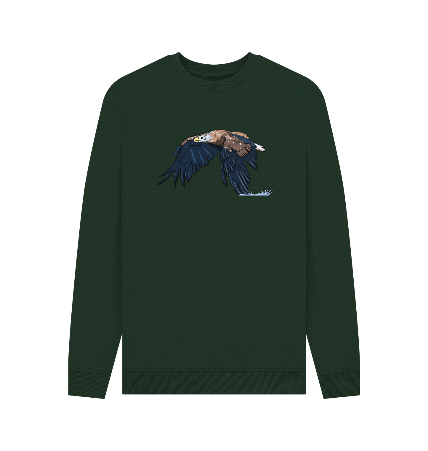 Evergreen Printed Sweater Front