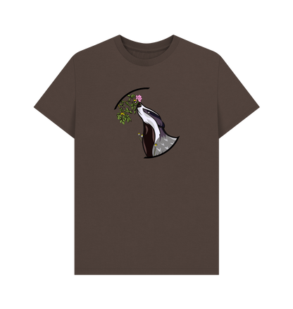 Chocolate Printed T-shirt Front