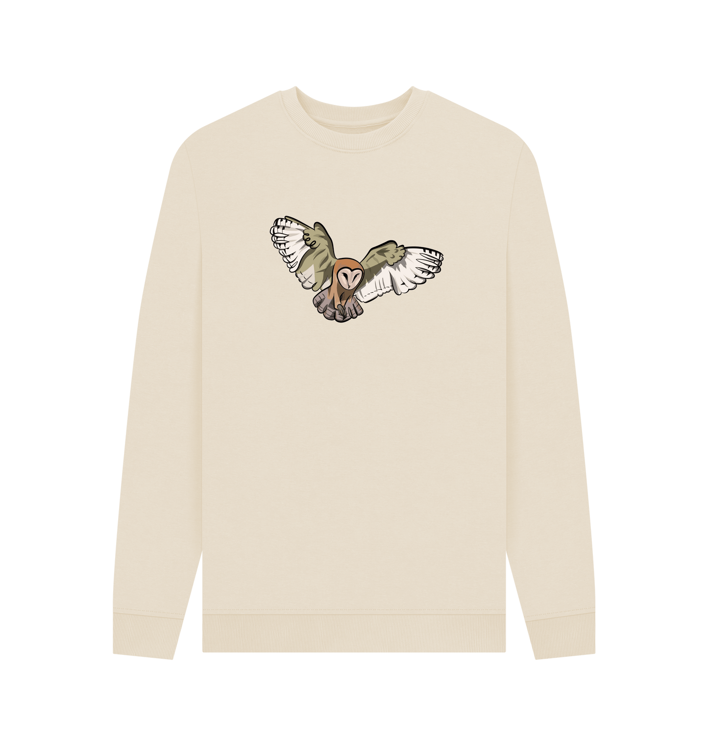 Oat Printed Sweater Front