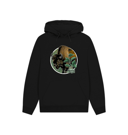 Black Bison Woodland Hoodie