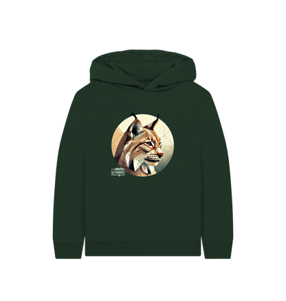 Evergreen Printed Kids Hoodie Front