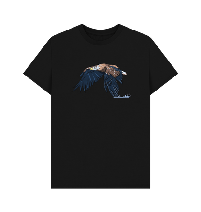 Black Printed T-shirt Front
