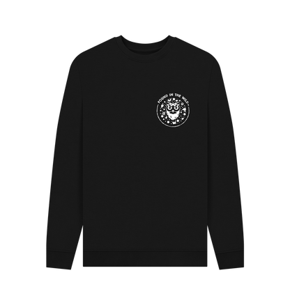 Black Printed Sweater