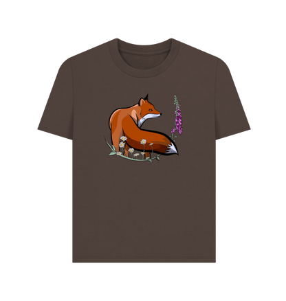 Chocolate Printed T-shirt Front