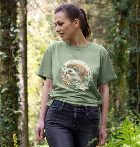 Hedgehog Harmony Women's Relaxed-Fit T-Shirt