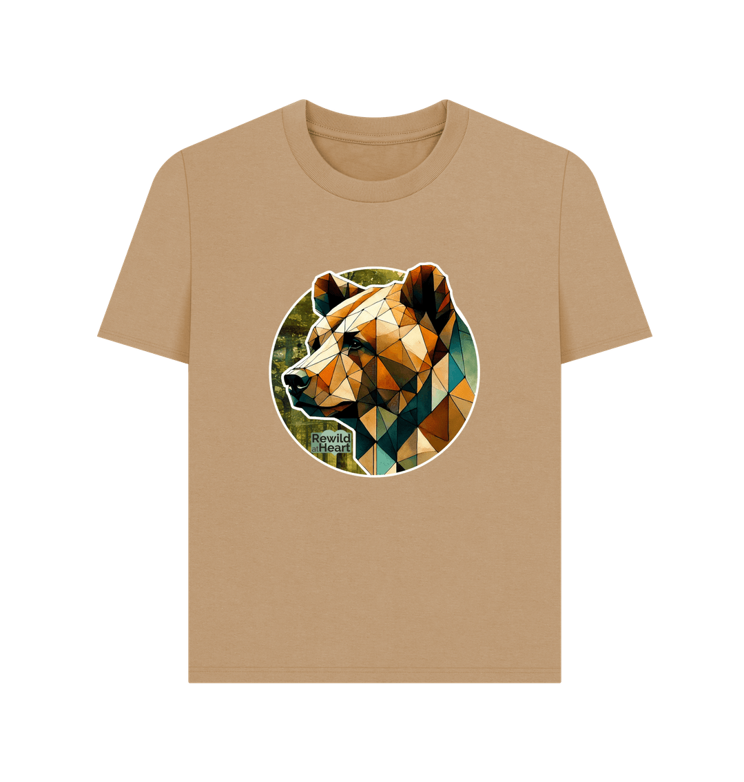 Sand Brown Bear Forest Women's Classic T-Shirt