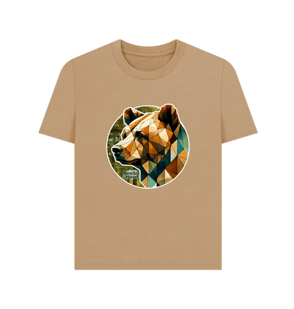 Sand Brown Bear Forest Women's Classic T-Shirt