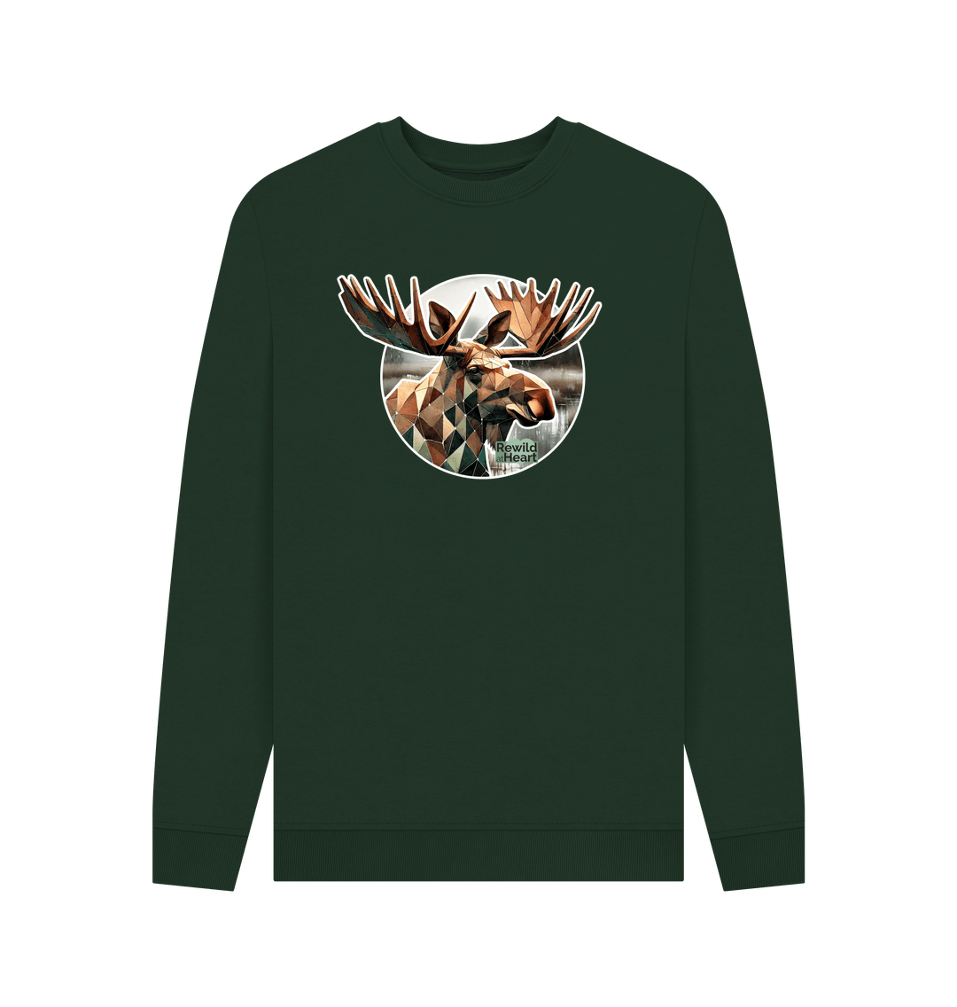Evergreen Printed Sweater Front