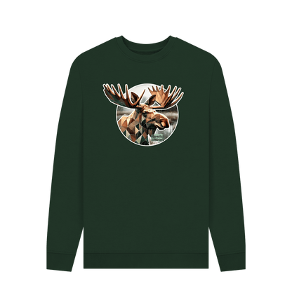 Evergreen Printed Sweater Front