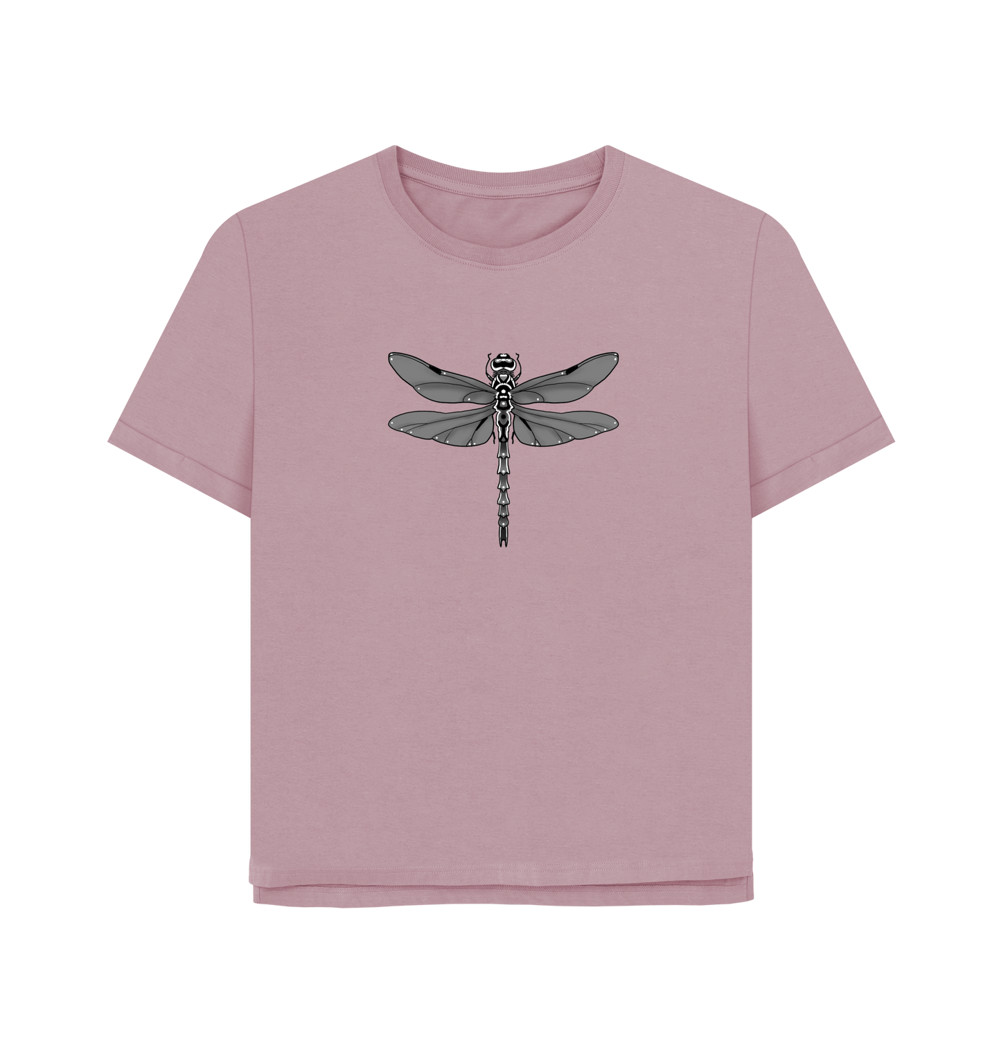 Mauve Printed T-shirt Front