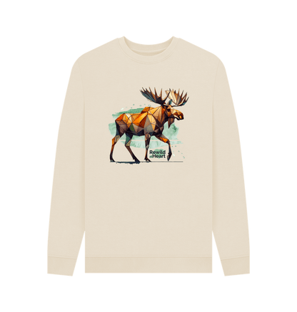 Oat Mighty Moose Mosaic Men's Jumper