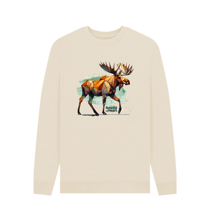 Oat Printed Sweater Front