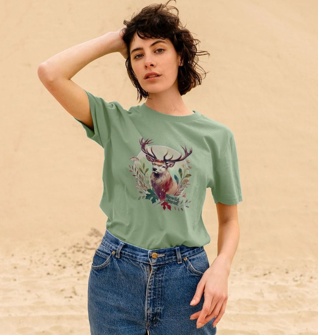 Red Deer Stag Spirit Women's Classic T-Shirt