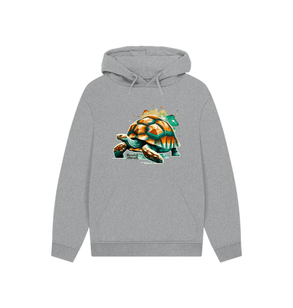 Athletic Grey Giant Tortoise Wildflower Hoodie