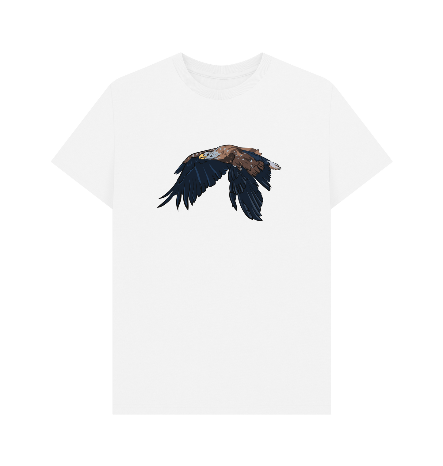 White Printed T-shirt Front