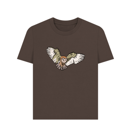 Chocolate Printed T-shirt Front