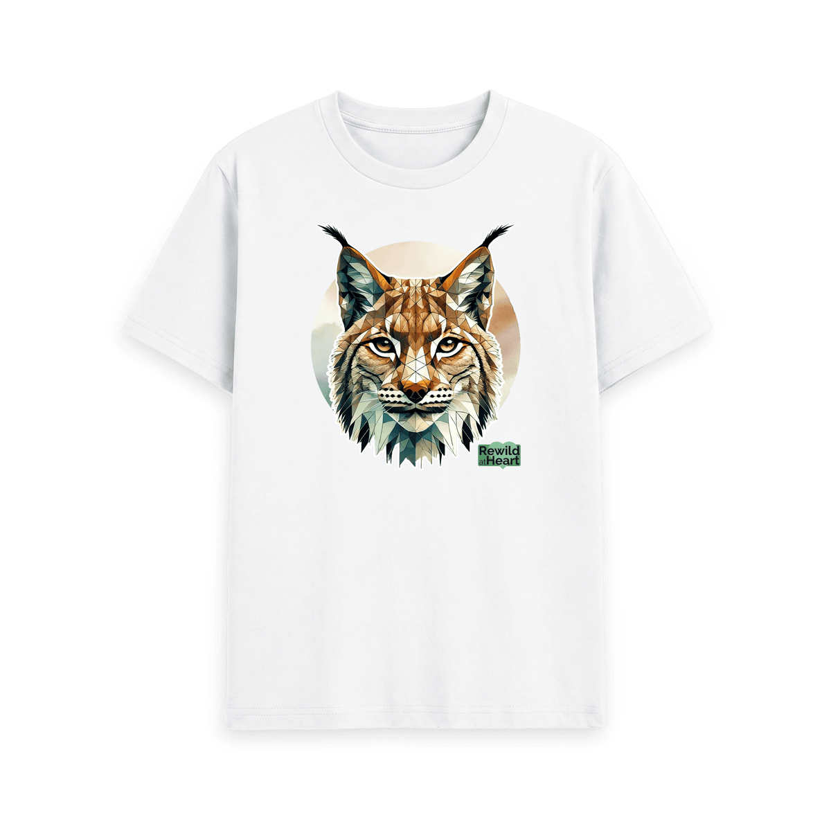 White Printed T-shirt Front