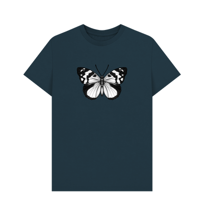 Denim Blue Printed T-shirt Front