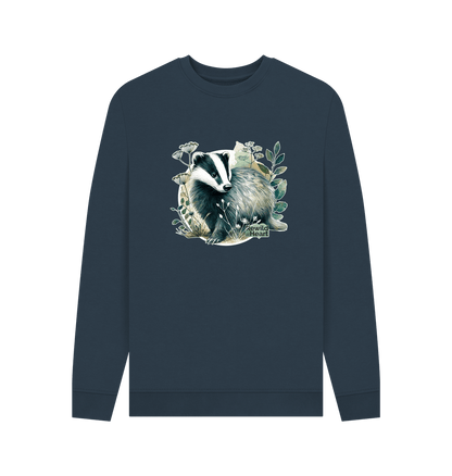 Navy Blue Badger Wanderer Men's Sweater