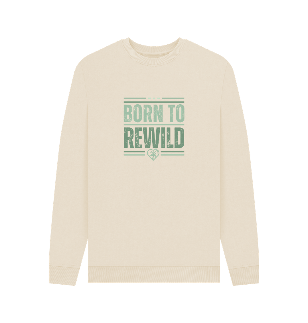 Oat Born to Rewild Men's Sweater