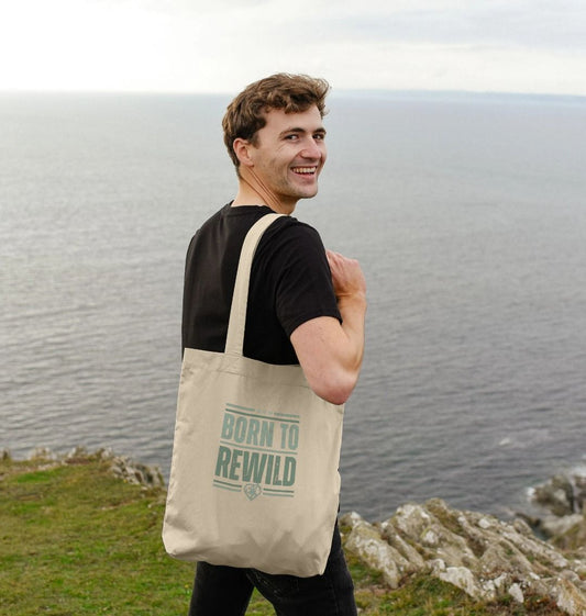 Born to Rewild Organic Tote Bag