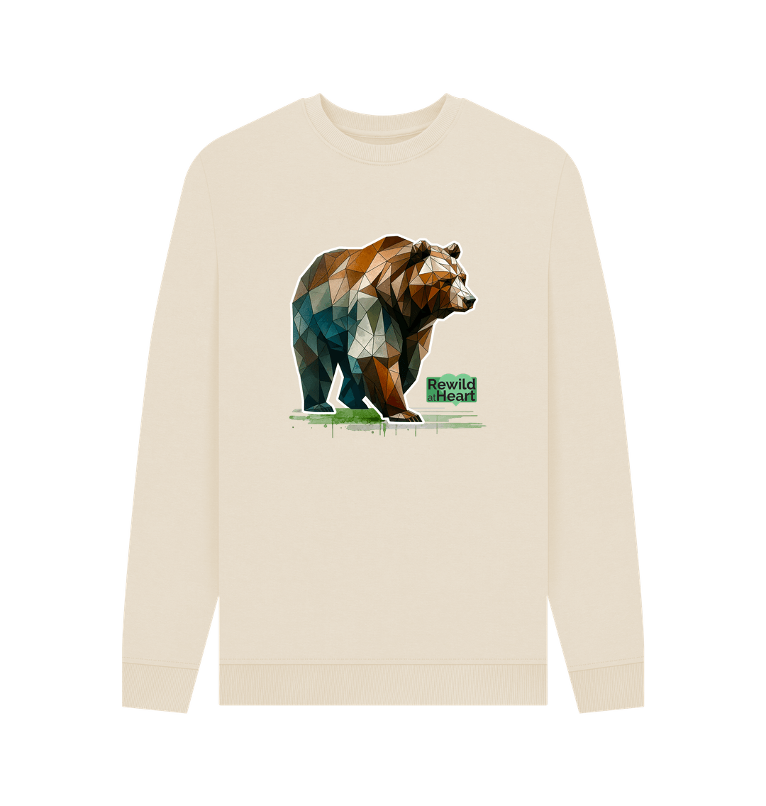 Oat Printed Sweater Front