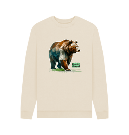 Oat Printed Sweater Front